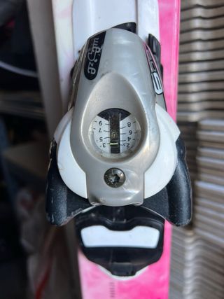 Esquís + botas infantiles Decathlon rosas