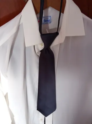 Traje de comunión azul marino