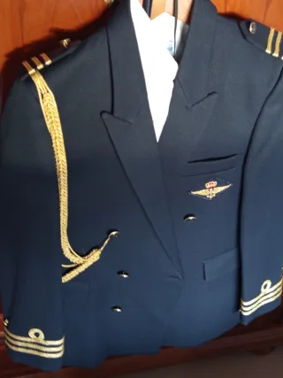 Traje de comunión azul marino