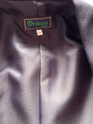 Traje de comunión azul marino