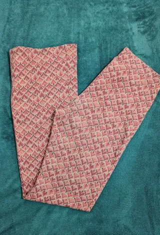 Pantalón acampado Green Coast estampado rosa, XS