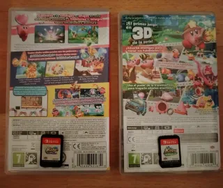 PACK!! Kirby nintendo switch