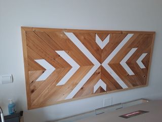 Cabecero de madera decowood. Urge venta