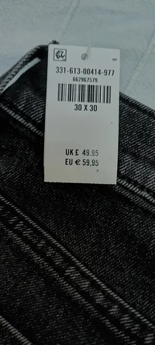 Pantalón Hollister Mujer Negro