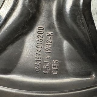 Juego Llantas Originales Mercedes 19” + Neumáticos