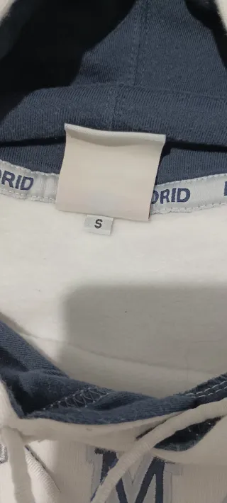 Sudadera Real Madrid Blanca