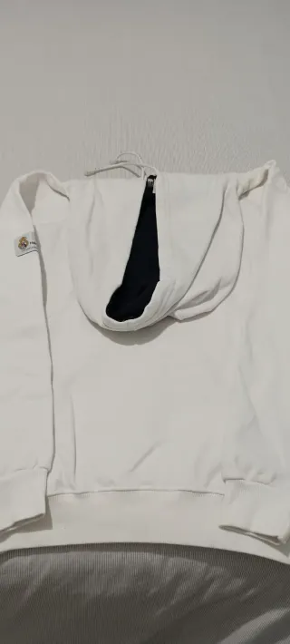 Sudadera Real Madrid Blanca