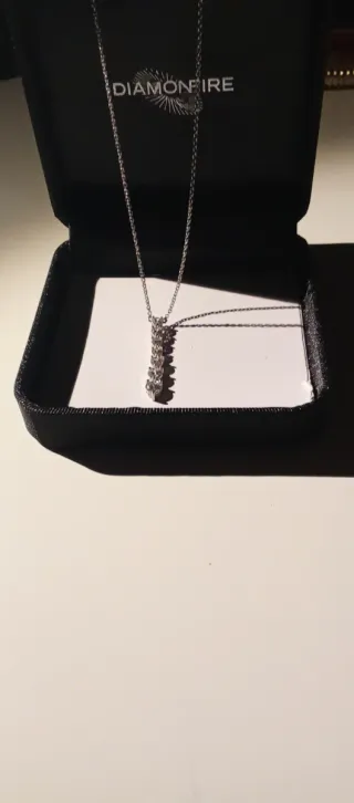 Collar Diamonfire 7 Circonitas Plata