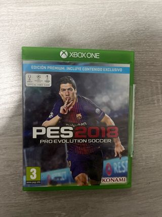 Juego Xbox One PES 2018 Pro Evolution Soccer