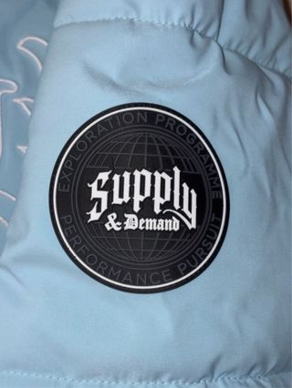 Chaqueta acolchada Supply azul