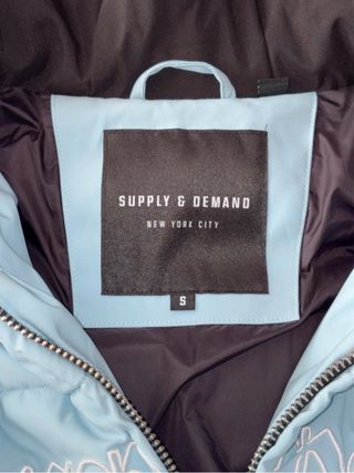 Chaqueta acolchada Supply azul