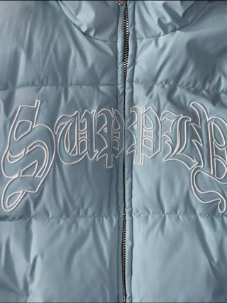 Chaqueta acolchada Supply azul