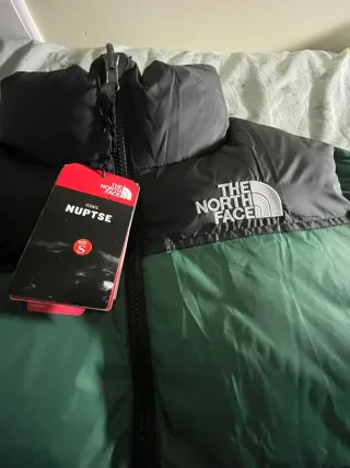 The North Face 700 Chaqueta Verde Negra