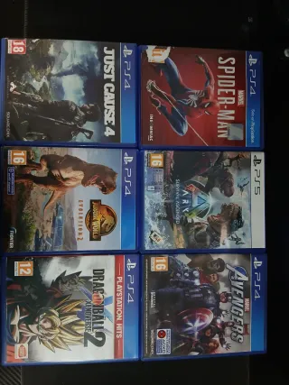 6 Juegos de PlayStation 4 y 5