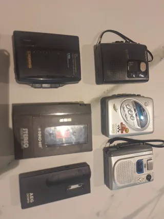 Lote Walkman Sony y otras marcas para restaurar