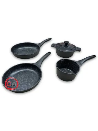 Batteria di pentole e padelle