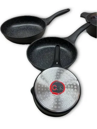 Batteria di pentole e padelle