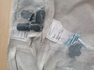 IKEA VIMLE Reposabrazos Ancho Gris/Beige