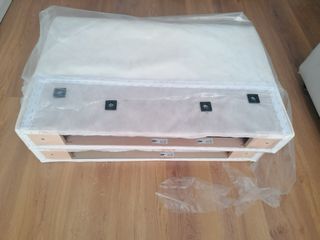 IKEA VIMLE Reposabrazos Ancho Gris/Beige