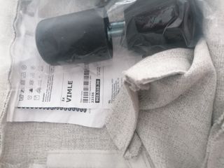 IKEA VIMLE Reposabrazos Ancho Gris/Beige