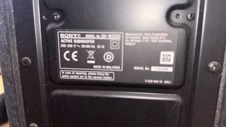 Barra de Sonido Sony Negra