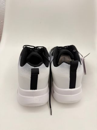 Zapatillas Hombre Talla 43 Blancas y Negras