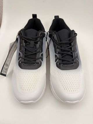 Zapatillas Hombre Talla 43 Blancas y Negras