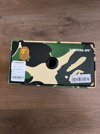 Scarpe A Bathing Ape BapeSta Grigio Bianco