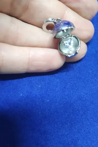 Charm Mariposa Corazón Pulsera Pandora collar Plat