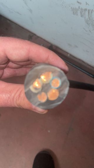 Cetac 63A con manguera de 5x16mm