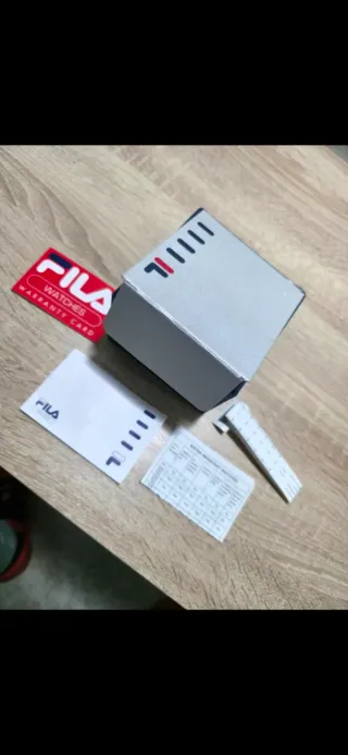 Reloj Fila Azul y Plateado