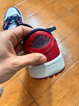 Zapatillas Jordan Golf Blancas/Rojas/Azules