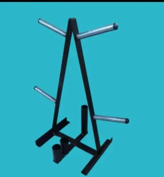 Soporte para discos de gimnasio