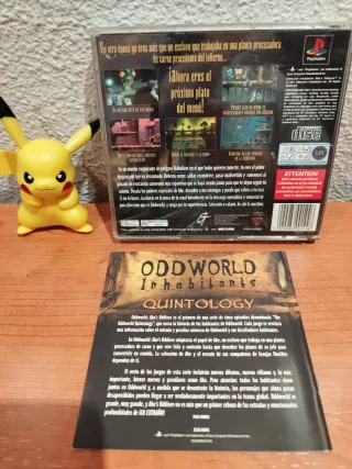 Oddworld Abe's Oddysee Ps1🇪🇸