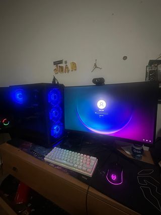 PC Gaming Completo: Monitor, Teclados, Mouse y Web