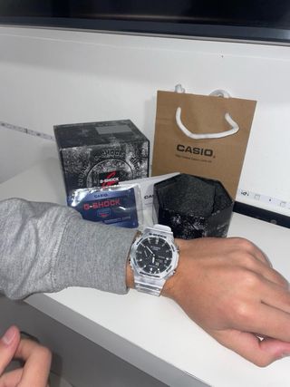 Reloj Casio G-Shock Blanco Nuevo