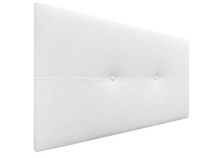 Cabezal de cama blanco