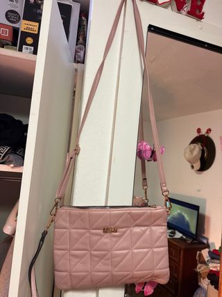 Borsetta tracolla Coveri Collection rosa