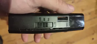 Radio Sony Vintage FM/AM Negra