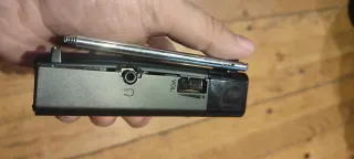 Radio Sony Vintage FM/AM Negra