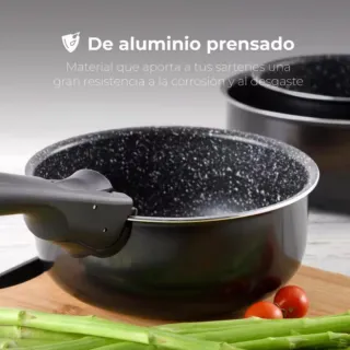 Set Cucina 3 Pentole + 3 Padelle Induzione