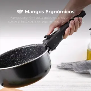 Set Cucina 3 Pentole + 3 Padelle Induzione