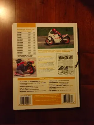 Haynes - Honda CBR600F1 & 1000F Fours