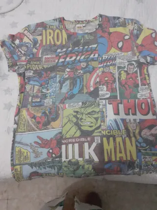 Camiseta Marvel Cómics Superhéroes