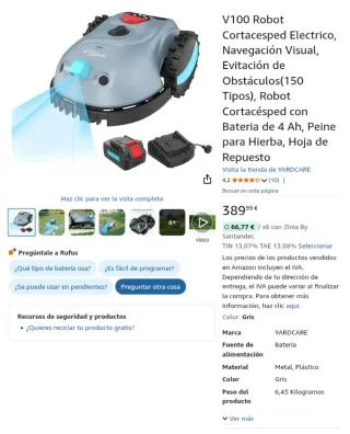 Robot cortacésped YARDCARE