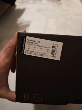 Mocasines Castellanos Pompei Marrón Talla 40