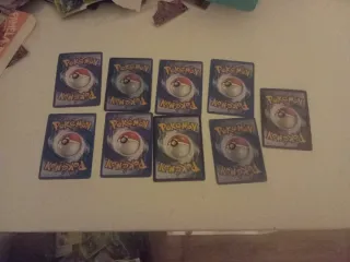 Pack 9 Cartas Entrenador Pokémon