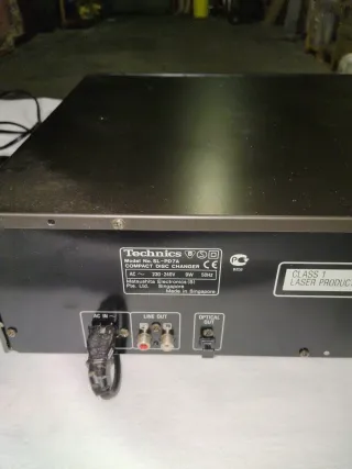 Reproductor CD Technics SL-PD7A 5 Discos