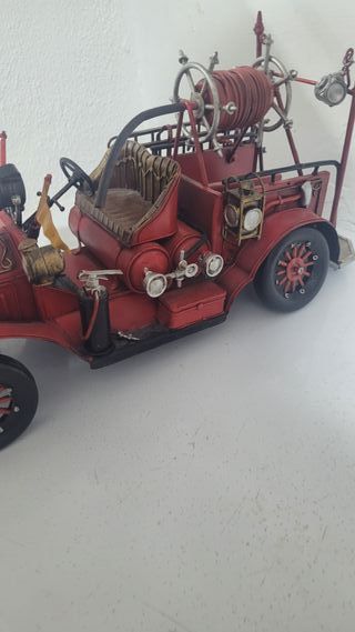 Camión Bomberos Rojo Decorativo