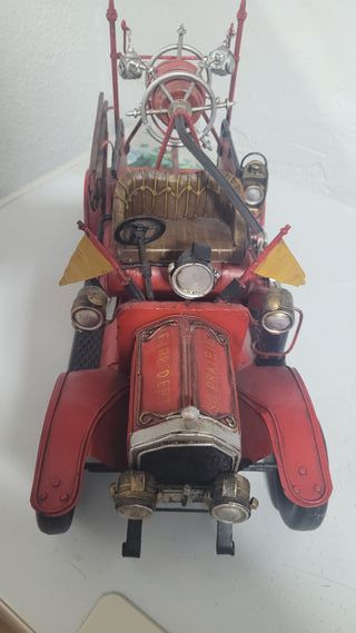 Camión Bomberos Rojo Decorativo